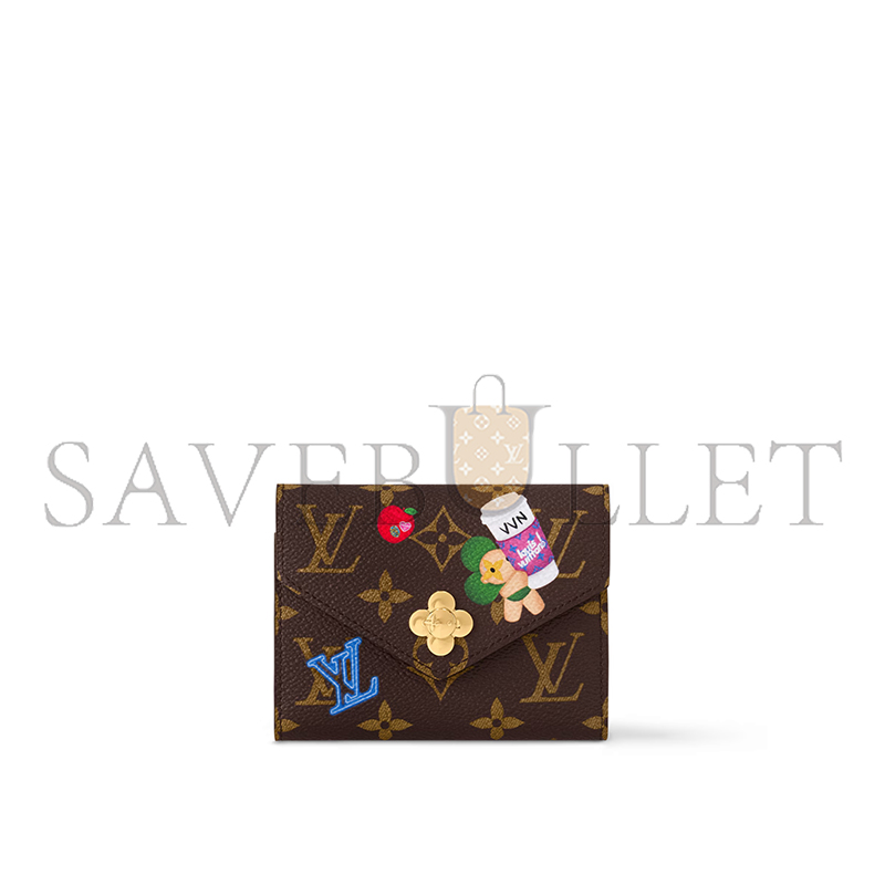 l**is V*t*n 57th street nyc victorine wallet m12961 (12*9*3cm)
